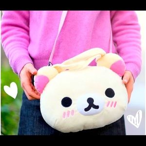 ❌sold ❌korilkkauma shoulder/crossbody plushie bag
